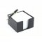 Leder Notizquader Kontor 11 x 11 cm